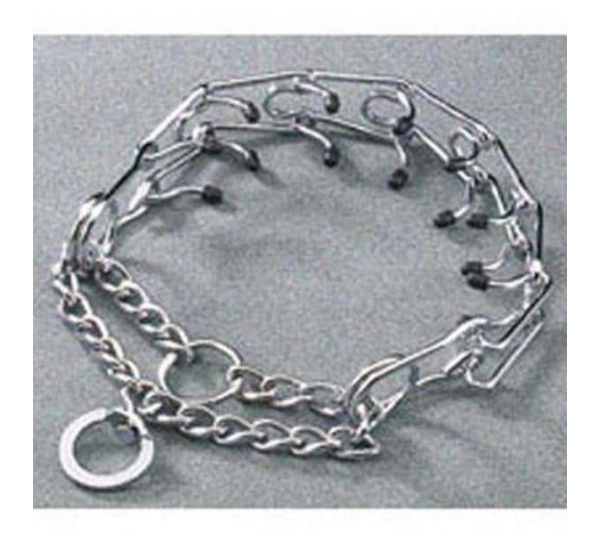 Chrome - Guardian Gear Prong Training Collar 18In 3mm - 18in