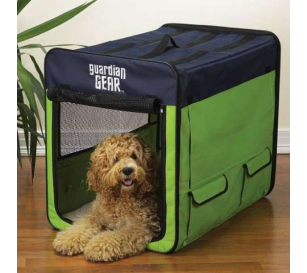 Blue - Guardian Gear Collapsible Crate  - Medium