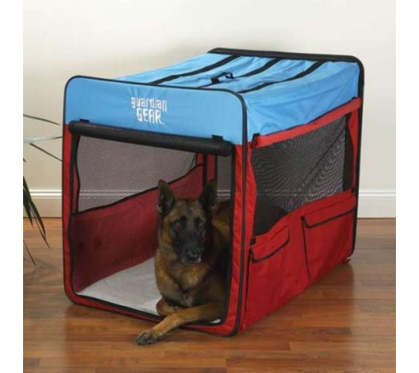 Blue - Guardian Gear Collapsible Crate  - XL