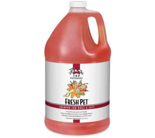 White - Top Performance Fresh Pet Shampoo Gallon - 1 Gallon