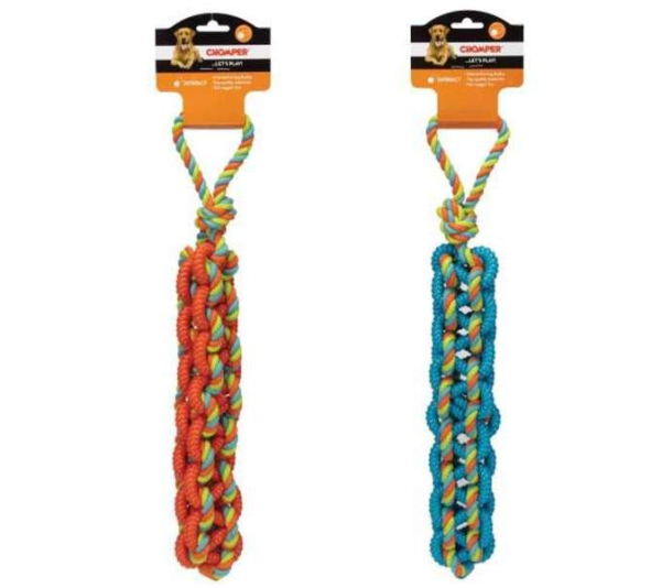 Chomper Braided TPR Rope Tug - Tug