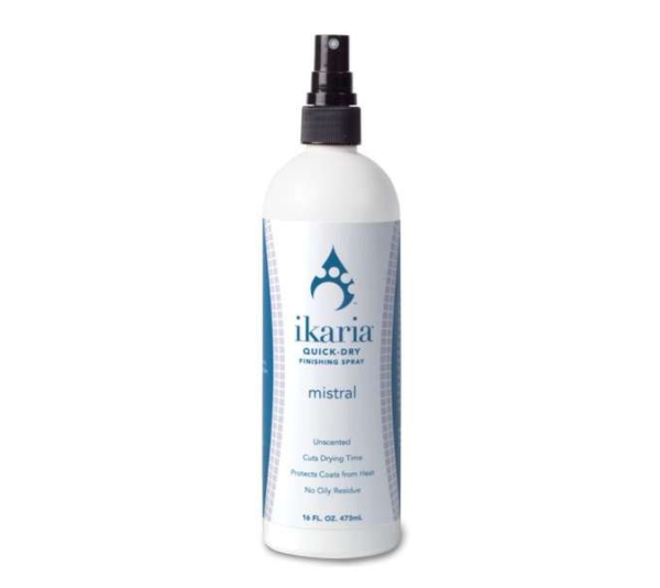 White - ikaria Quick Dry Finishing Spray 16 oz - 16oz