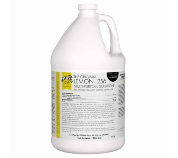 White - TP 256 Disinfectant Lemon Gallon - 1 Gallon