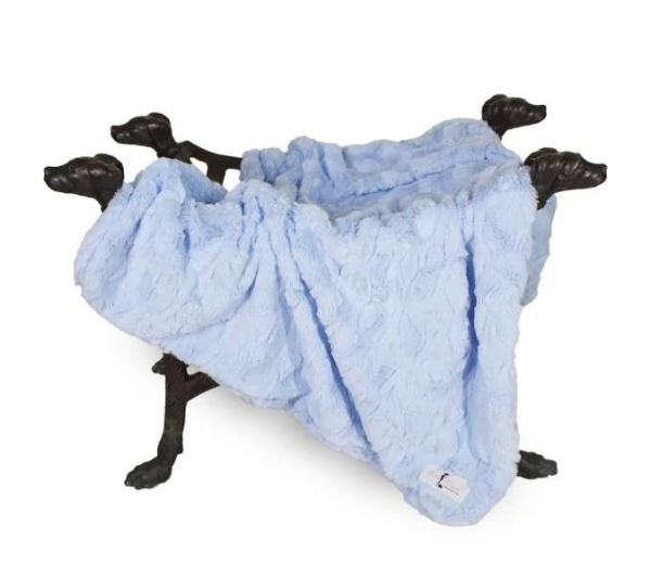 Baby Blue - Bella Dog Blanket - Large
