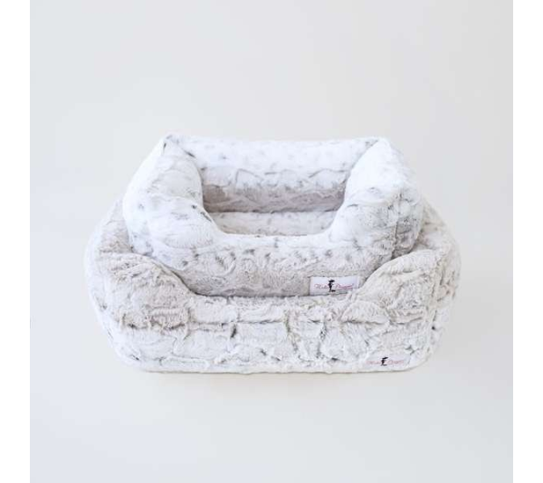 Pearl Leopard - Deluxe Dog Bed - Small