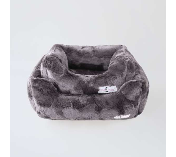 Pewter - Luxe Dog Bed - Small