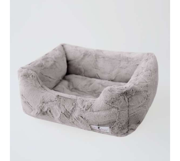 Taupe - Luxe Dog Bed - Small