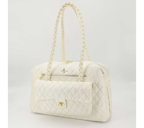 Cream - Porsha Dog Carrier - One Size