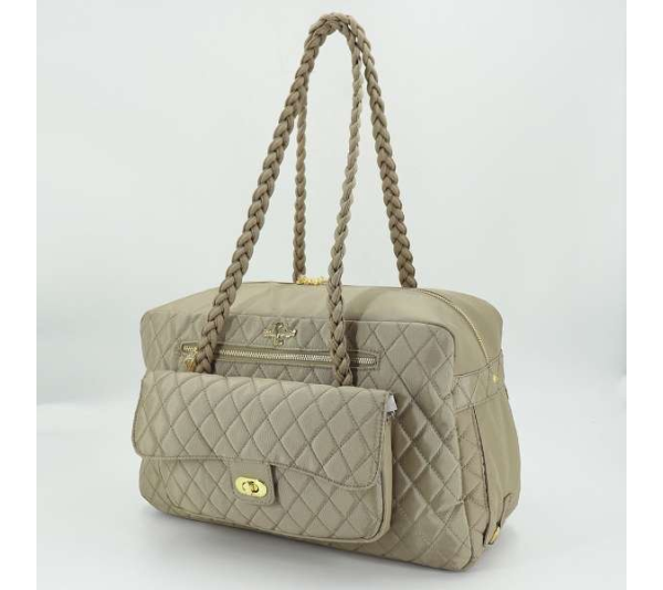 Tan - Porsha Dog Carrier - One Size