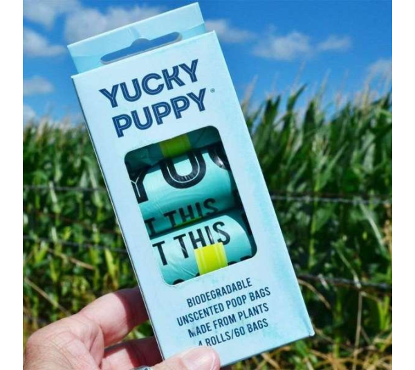 Teal - Yucky Puppy Biodegradable Poop Bags