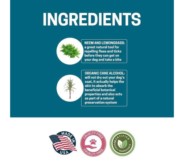 Blue - All-Natural Dog Cologne - 8 oz