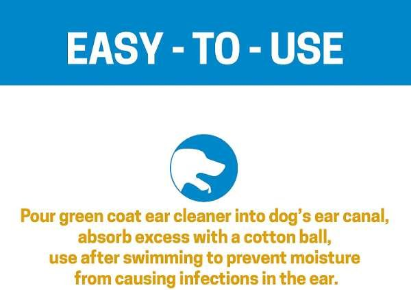 Blue - All-Natural Dog Ear Cleaner 8 oz - 8 oz