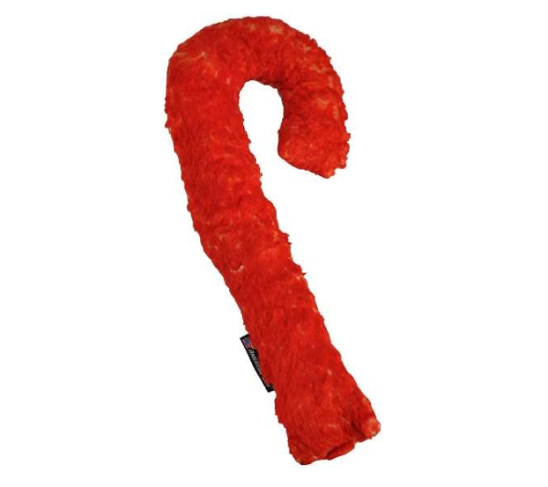 Red & White - Candy Cane Dog Toy