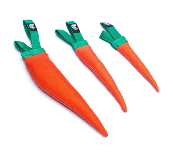 Orange - Carrot Dog Toy - Medium - Medium