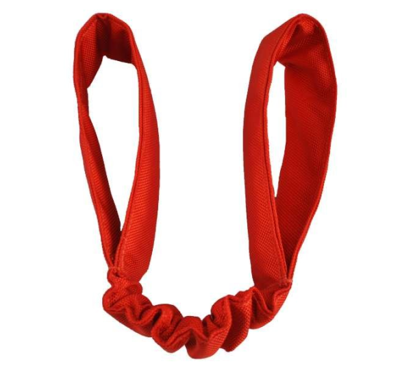 Orange - Double Bungee Tug Dog Toy