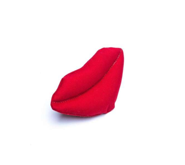 Red - Big Red Lips Dog Toy - Medium - Medium