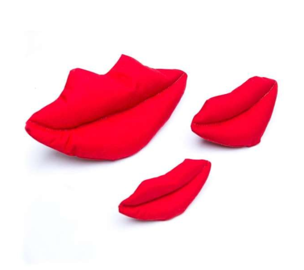 Red - Big Red Lips Dog Toy - Medium - Medium