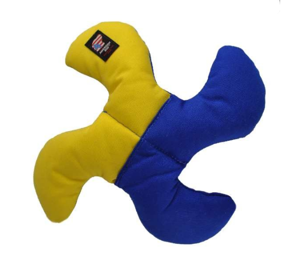 Blue/Yellow - Lucky Dog Star Toy