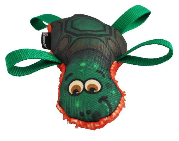 Green/Red - Tommy Turtle Dog Toy - Large - Large