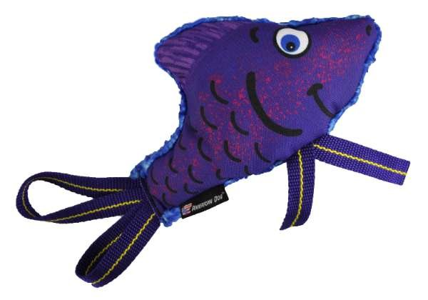 Purple/Red - Flyin' Fish Dog Toy