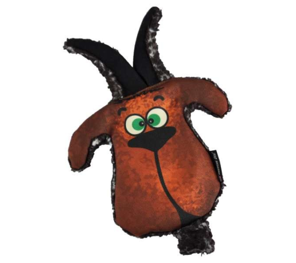 Tan/Black - Grazer Goat Dog Toy