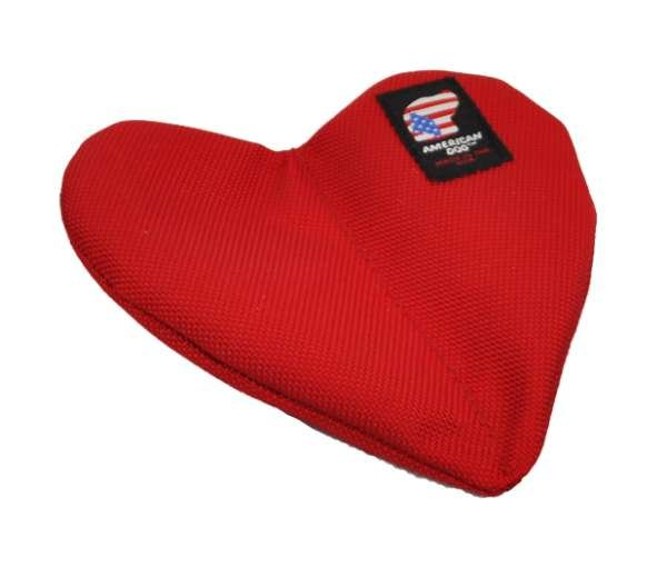 Red - Heart Of Stone Dog Toy - Medium