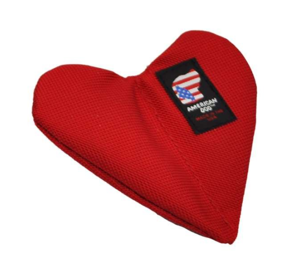 Red - Heart Of Stone Dog Toy - Small