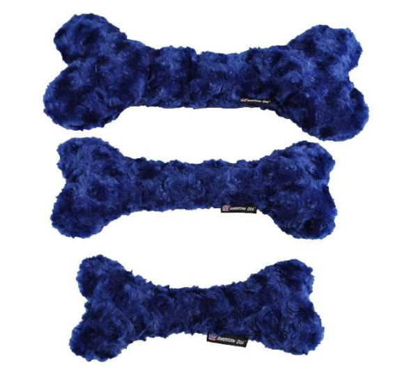 Blue - Nuggle Bone Dog Toy - Large - Large