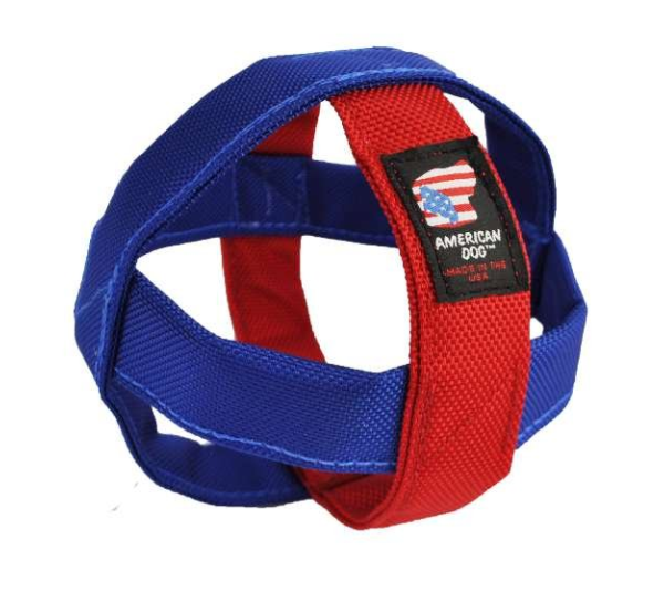 Red/Blue - Catapult Cage Dog Toy