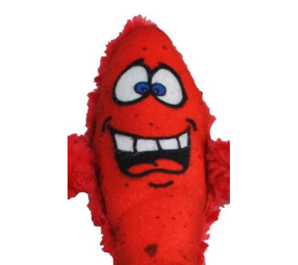 Red - Larry Lobster Dog Toy