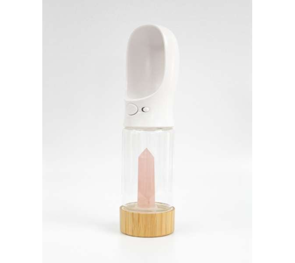 Rose Quartz - Urban Oasis - 300 ml / 10.15 oz water capacity.