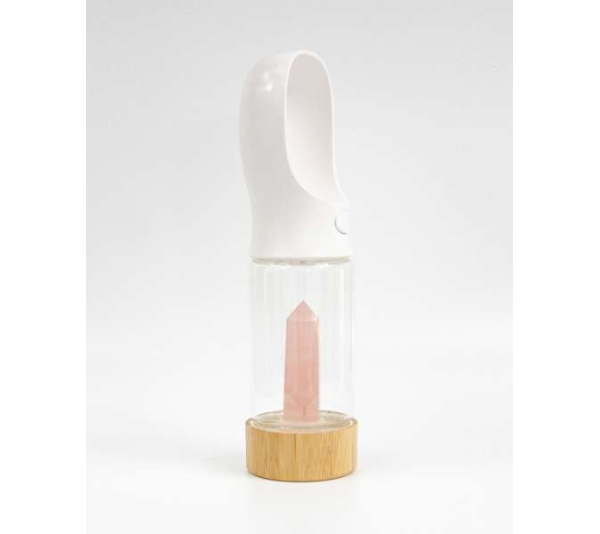 Rose Quartz - Urban Oasis - 300 ml / 10.15 oz water capacity.