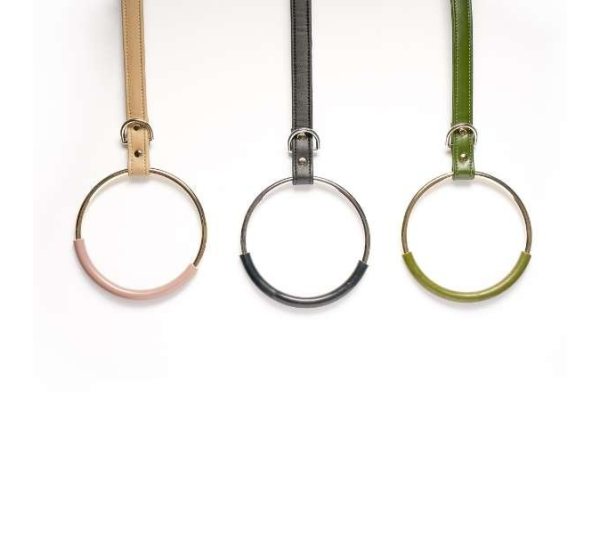 Onyx - Hoopsy Leash - Leash width: 3/4" - 1.9 cm / length: 44" - 112 cm