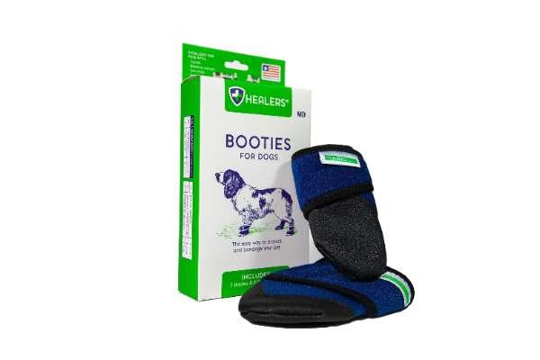 Blue - Healers Medical Dog Booties - Extra Small