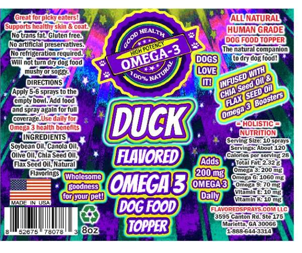 Duck Flavored Spray  - 8oz