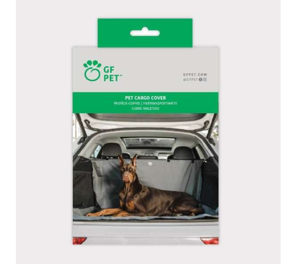 Grey - GF Pet  Pet Cargo Cover - One Size 50" X 59"