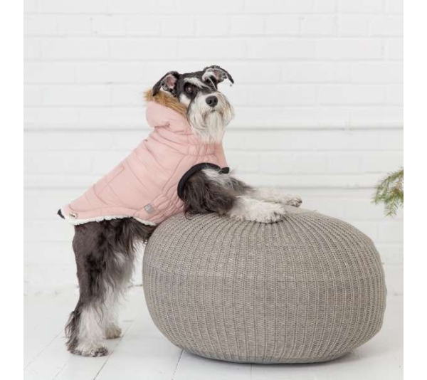 Pink - GF Pet ElastoFit Urban Dog Parka  - Large