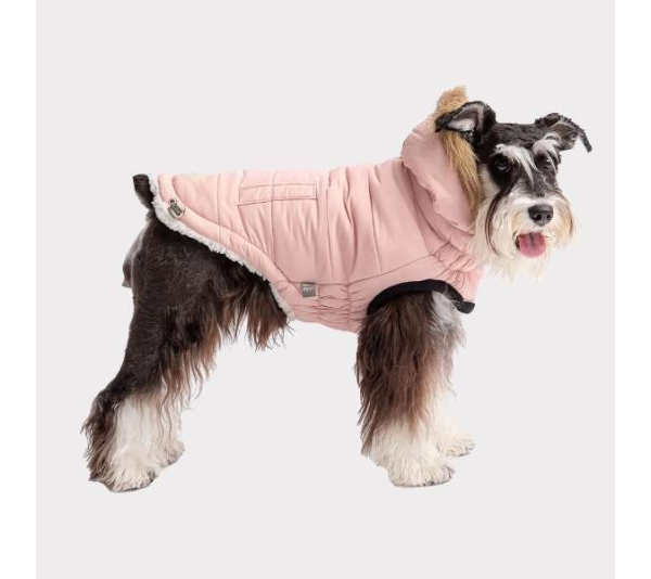 Pink - GF Pet ElastoFit Urban Dog Parka  - XS