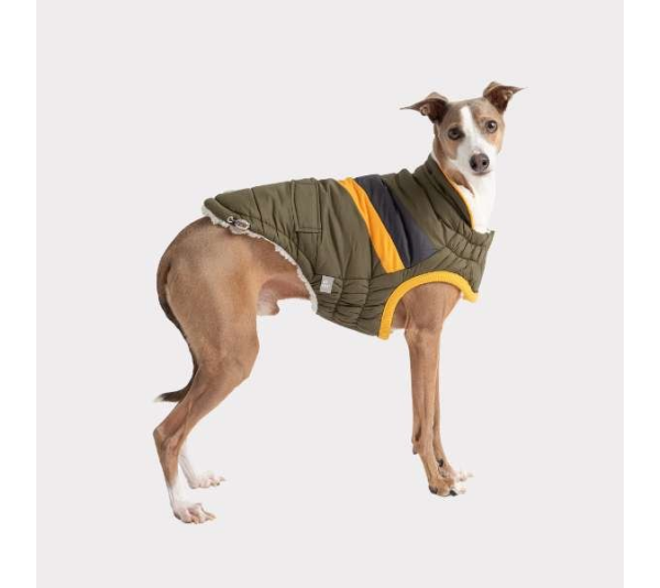 Dark Khaki - GF Pet  Alpine Puffer - 4XL