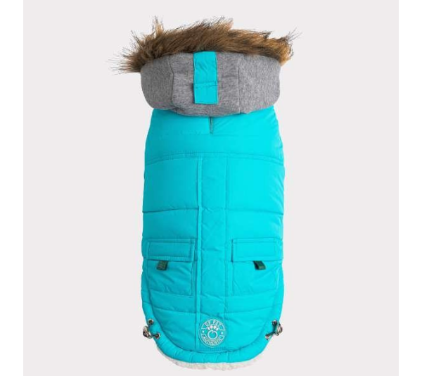 Aqua - GF Pet  Winter Sailor Parka  - 2XS