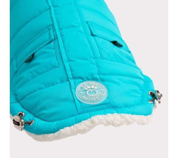Aqua - GF Pet  Winter Sailor Parka  - XL