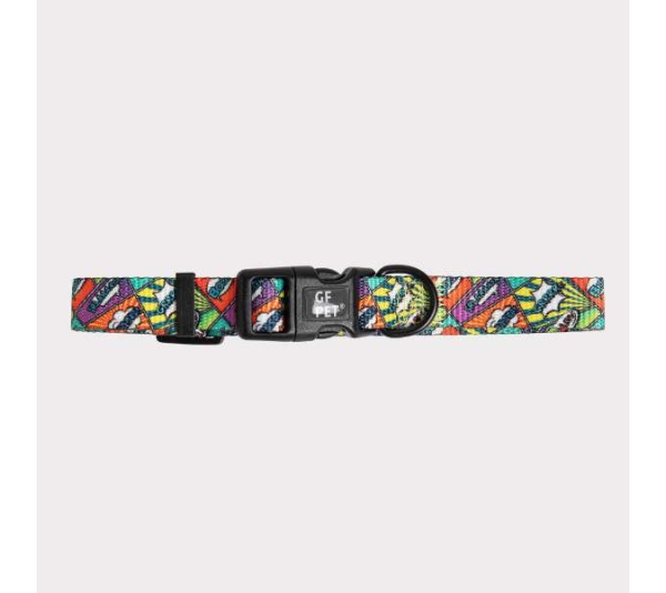 Comic Book - GF Pet  Printed Collar  - XS