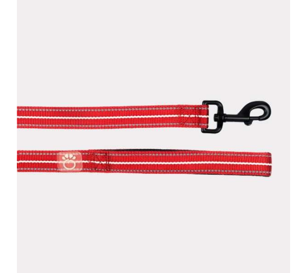 Red - GF Pet  Reflective Leash - XS/Small