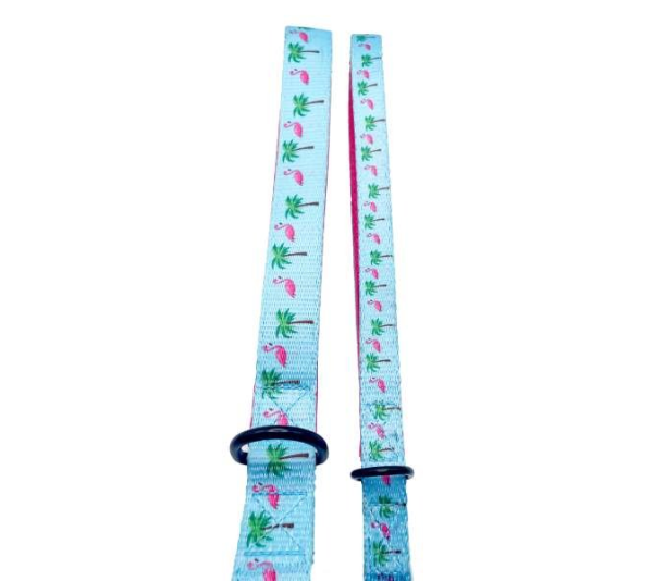 Flamingo Miami Vice - Cutie Ties Fun Design Dog Leash - Small