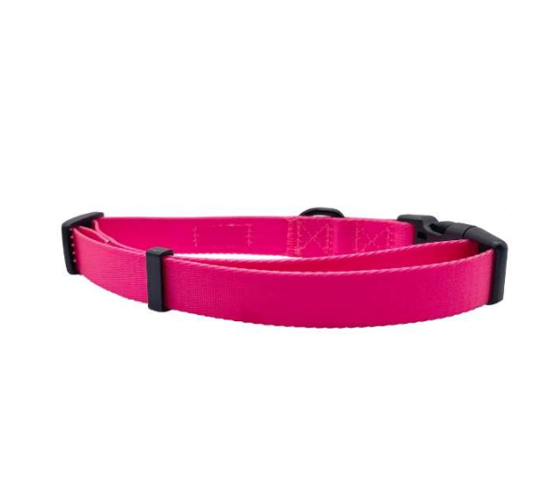 Pink - Cutie Ties Fun Design Dog Collar - Small