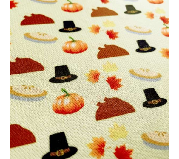 Thanksgiving - Cutie Ties Tie On Dog Bandana - Large