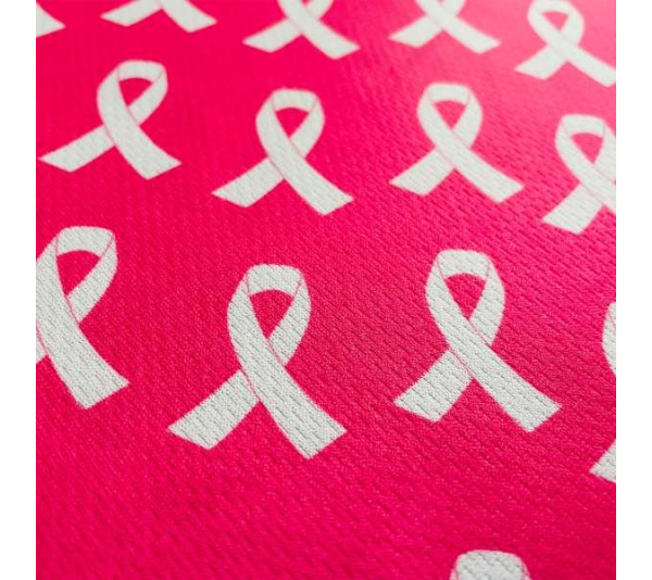 Breast Cancer Awareness Pink - Cutie Ties Tie On Dog Bandana - Large