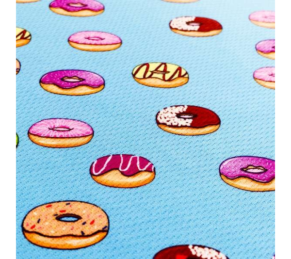 Donuts - Cutie Ties Tie On Dog Bandana - Large