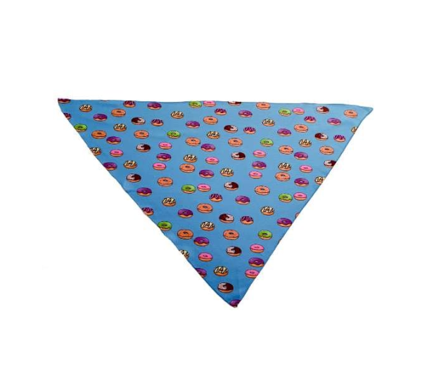 Donuts - Cutie Ties Tie On Dog Bandana - Small