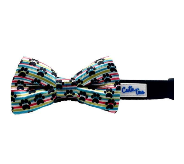 Print - Cutie Ties Dog Bow Tie - One Size